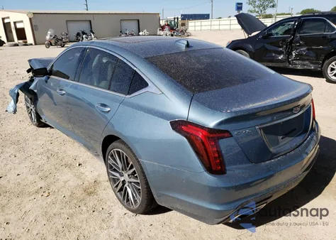 2023 Cadillac Ct5 Premium Luxury z USA, uszkodzony, nr VIN 1G6DN5RW6P0131809